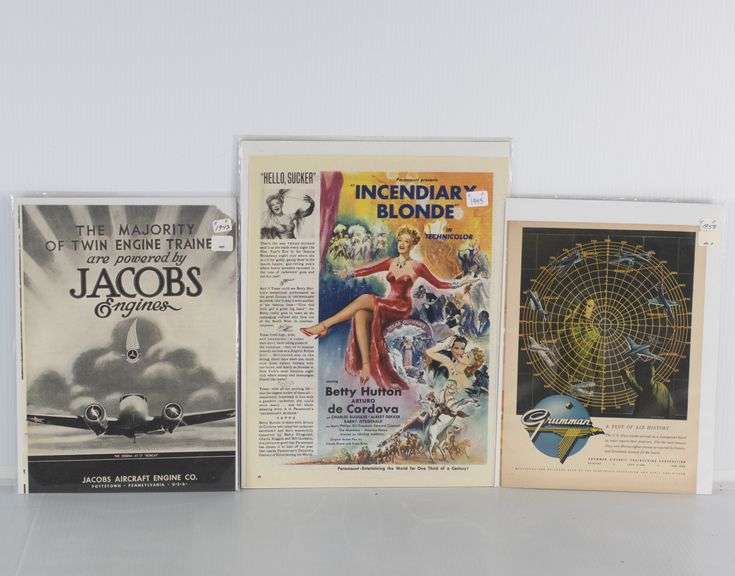 Wartime Magazine Advertisements