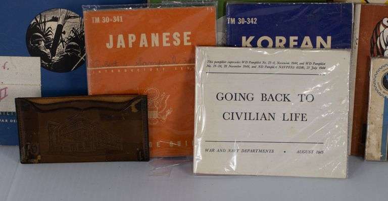 Assorted Wartime Training Literature