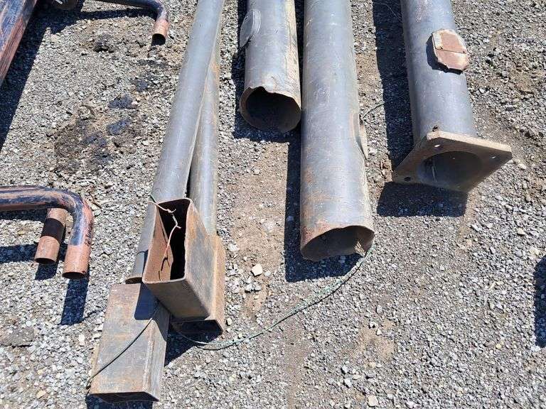 (6) 35' Round Tapered Light Poles