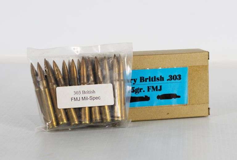40rds 303 British Surplus Ammo