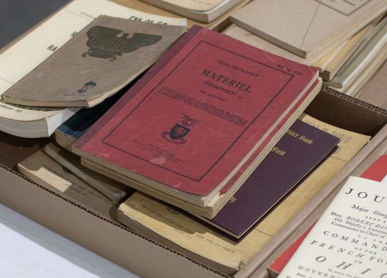 Large Lot Of Assorted Military Training Manuals
