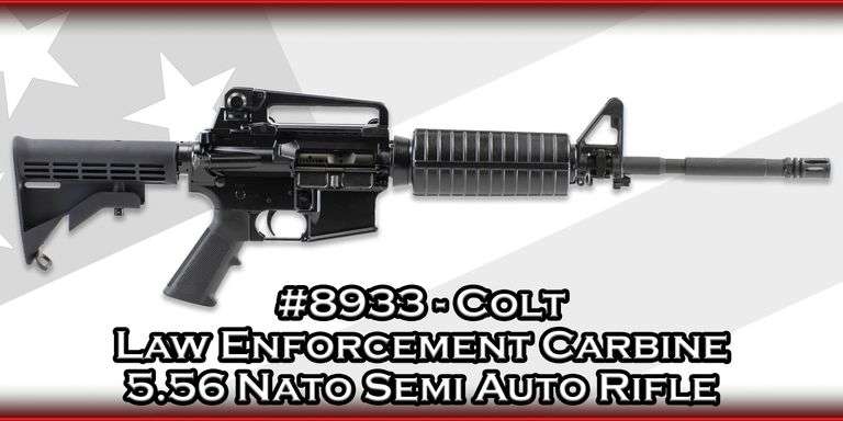 Colt   Law Enforcement Carbine  5.56 Nato  Semi Auto Rifle