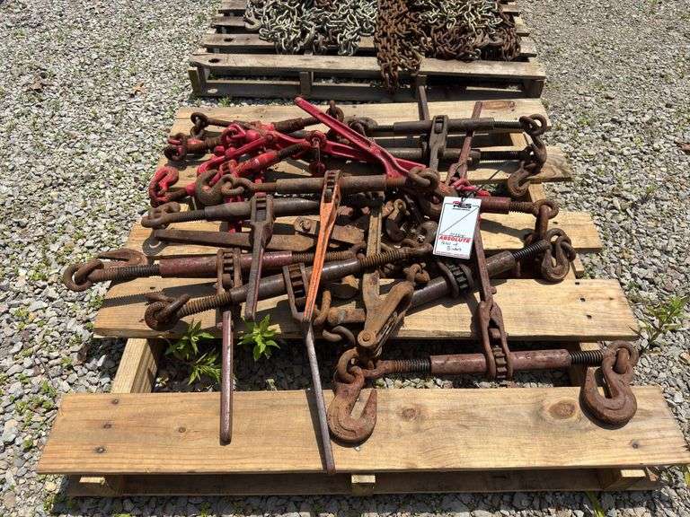 Pallet of Chain Binders