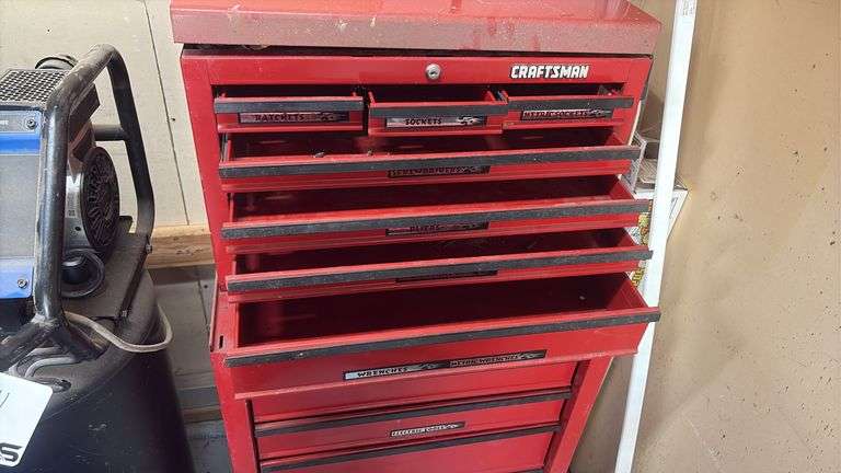 12-Drawer Craftsman Toolbox