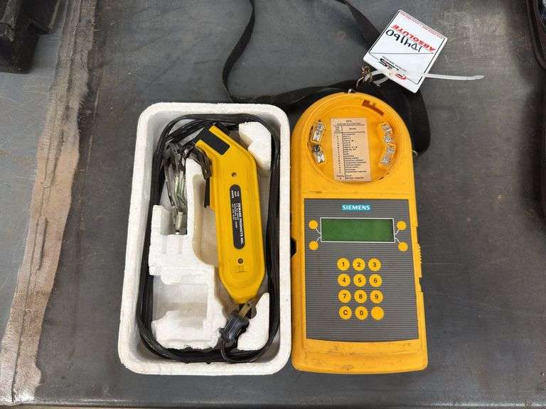 Siemens DPU Fire Finder Loop Tester and Demand Products Hot Knife