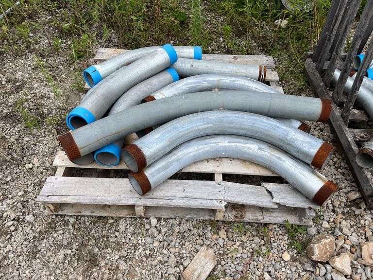 Pallet of 4” Rigid Elbows