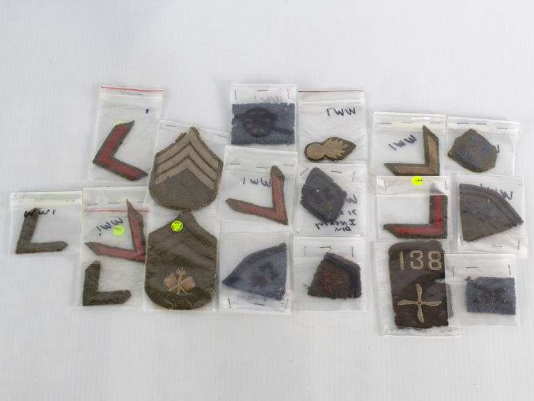 WWI Uniform Patches