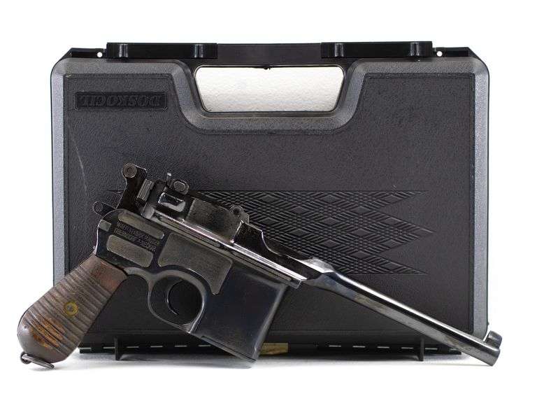 Mauser Oberndorf  C96 "Broomhandle"   .30 Mauser  Semi Auto Pistol