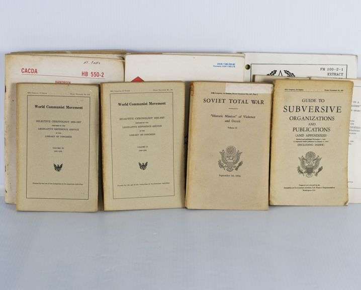 Cold War Era Military Training Manuals