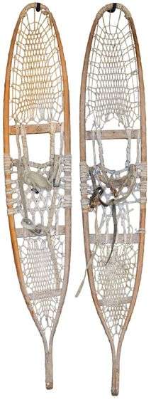 1943 C.A. Lund - WWII U.S. Snowshoes