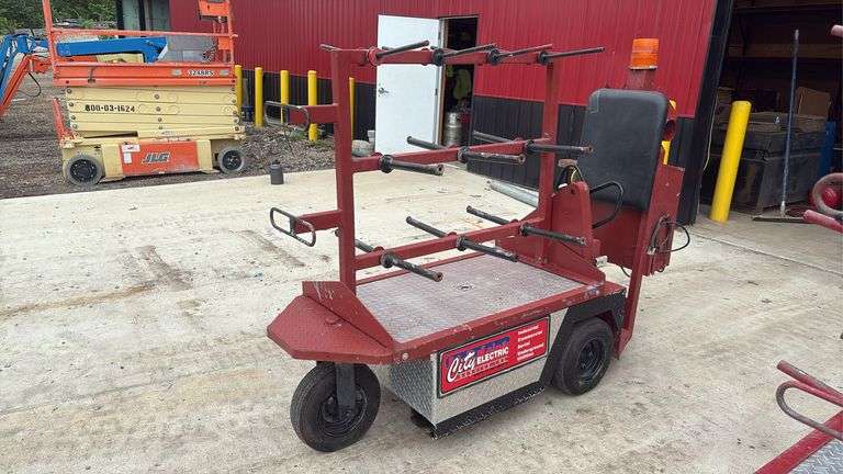 Electric Wire Spool Cart