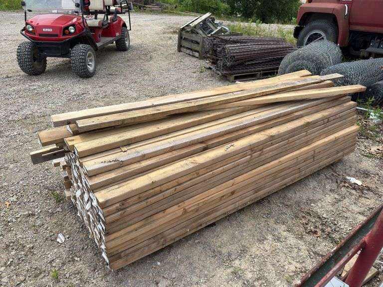 Stack of 2” X 4” X 8’ Wood