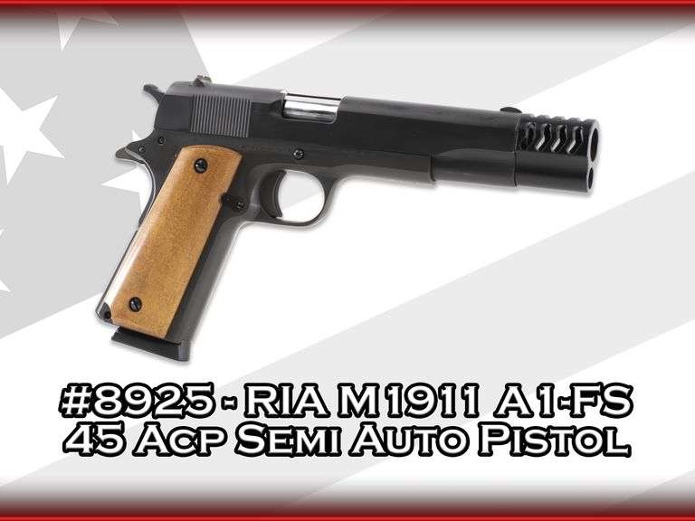 RIA  M1911 A1-FS  45 Acp  Semi Auto Pistol