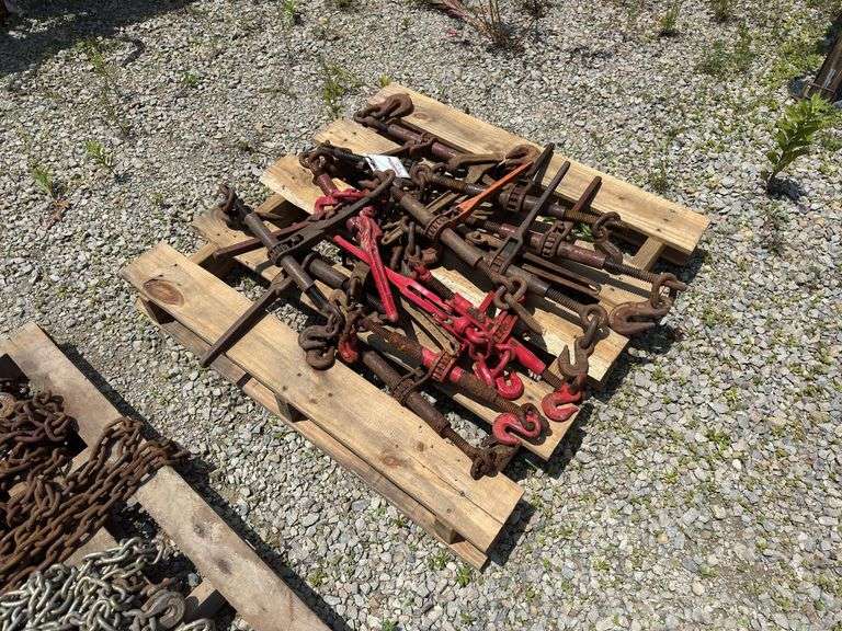 Pallet of Chain Binders