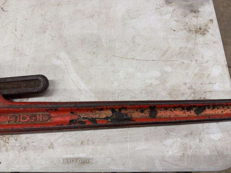 48” Rigid Heavy Duty Pipe Wrench