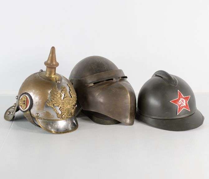 Assorted Military Helmets