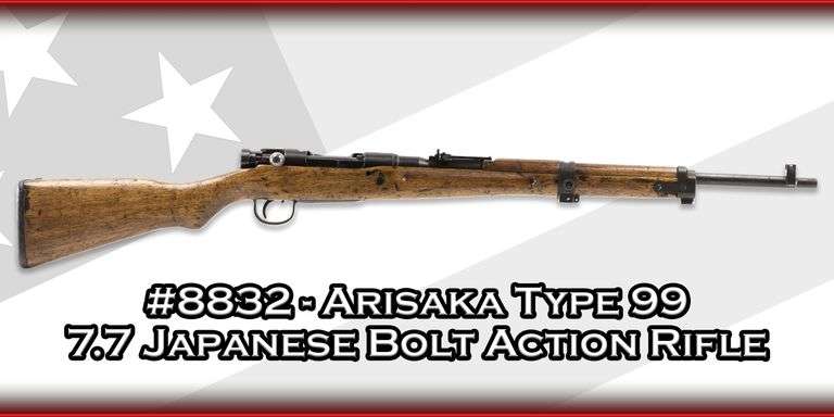 Arisaka   Type 99  7.7 Japanese  Bolt Action Rifle