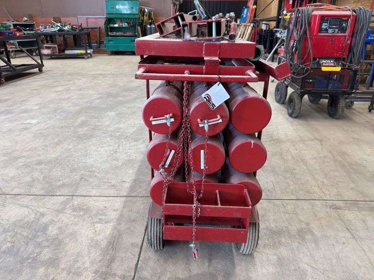 Mobile Wire Storage Cart