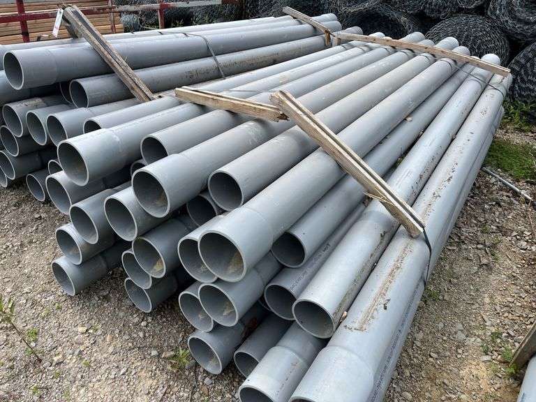 (2) Bunks of 5” PVC SCH 40 Pipe