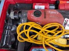 HILTI DD 110-W Coring Drill with 3” and 4” Bits