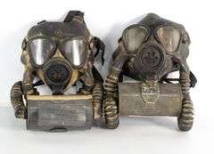 USN Marked Gas Masks