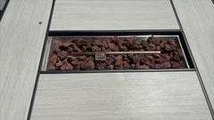 Gas Fireplace/Table