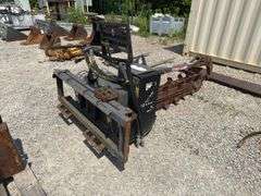 Skid Loader Trencher Attachment