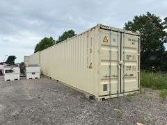 40’ Shipping Container w/ Welded In Shelves