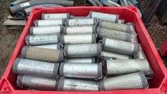 Tote of 12” x 4.5” Pre-Cut Unthreaded Pipe Connectors
