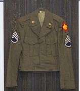 WWII U.S. Army 45th Infantry "Thunderbird" Division Uniform