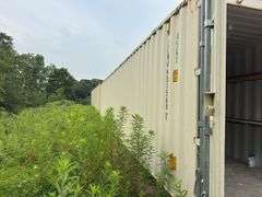 40’ Shipping Container w/ Welded In Shelves