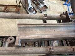 Massive Greenlee Pipe Bender w/ (4) Bending Shoes & Accessories