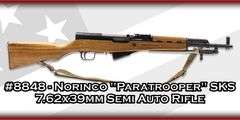 Norinco  "Paratrooper" SKS  7.62x39mm  Semi Auto Rifle