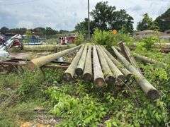 (10) 35’ Electric Poles