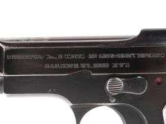 1939 P. Beretta  Captured Model of 1934  380 Acp  Semi Auto Pistol