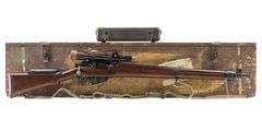 1941 R.O.F.M. Maltby  No. 4 Mk 1(T) Sniper  .303 Brit  Bolt Action Rifle