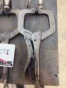 (6) Welding Vise Grip Pliers