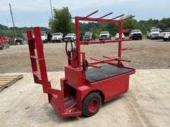 Custom Made Self-Propelled Wire Spool Carts