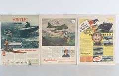 Wartime Magazine Advertisements
