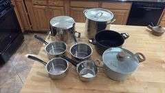 Stainless Steel Pots & Pans