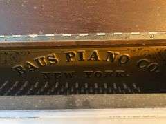 White Painted Piano