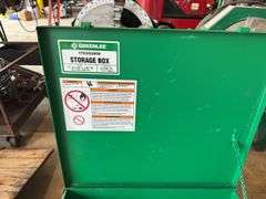 (2) Greenlee Storage Boxes