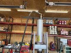 Massive Greenlee Pipe Bender w/ (4) Bending Shoes & Accessories