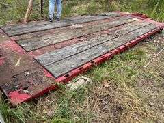 21’ Rolloff Bed w/ Hoist & Headache Rack