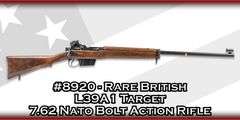Rare British  L39A1 Target   7.62 Nato  Bolt Action Rifle