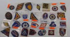 Assorted WWII Military Uniform Patches