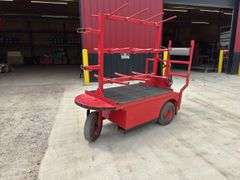 Custom Made Self-Propelled Wire Spool Carts