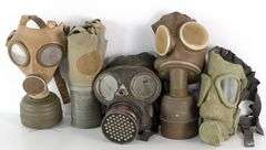 Assorted Military Gas Masks
