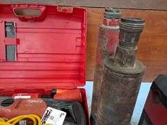 HILTI DD 110-W Coring Drill with 3” and 4” Bits