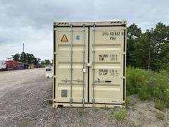 40’ Shipping Container w/ Welded In Shelves